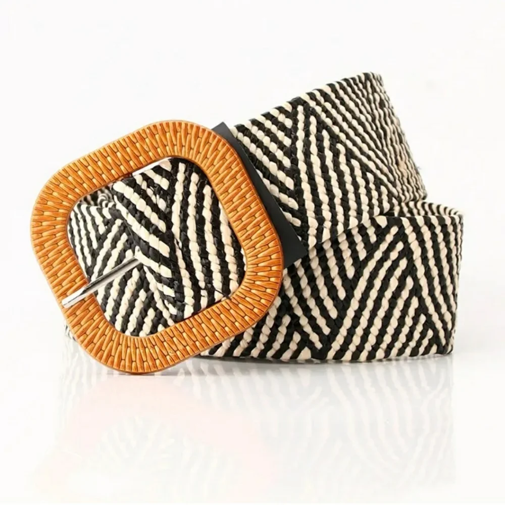 Boho Square Buckle Belt